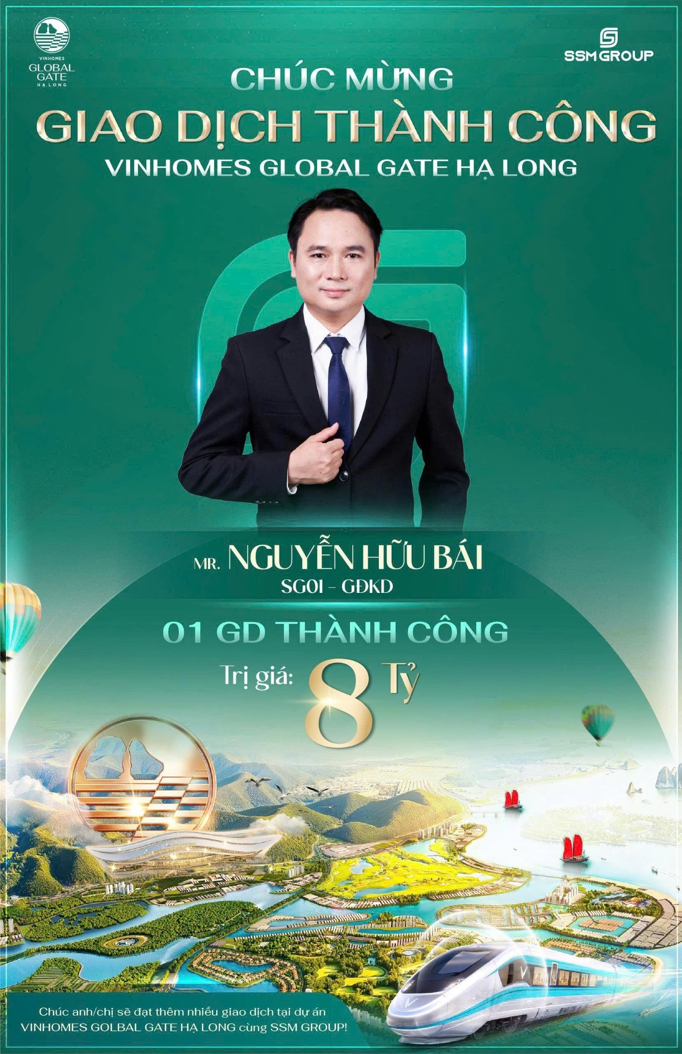 Vinh danh giao dịch thành công trị giá 17 tỷ và 20 tỷ